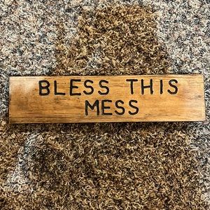 Wood sign